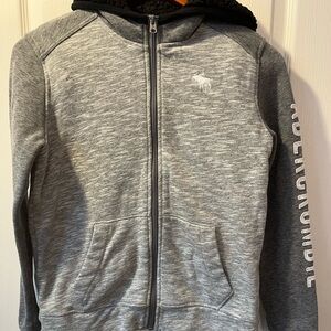 Abercrombie kid's hooded jacket (size 13/14)